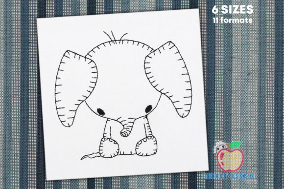 Baby Elephant Sitting Bean Stitch Review for Etsy Sellers