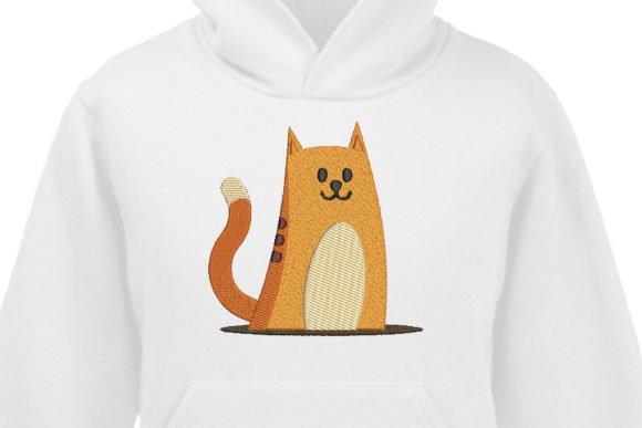 Cute Orange Cartoon Cat: A Craft Fair Best-Seller Review