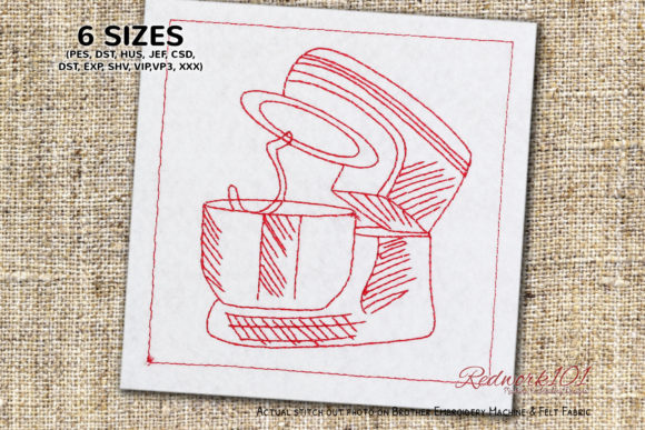 Dough Mixer with Bowl: A Redwork Review for Makers