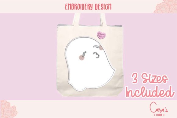 Ghost Kiss Applique: A Designer's Review for Business Merch