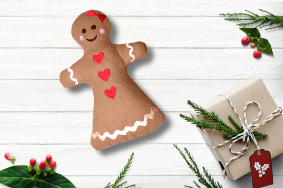 Gingerbread Girl Plush ITH: A Designer's Business Review