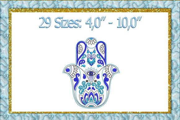 Hamsa Hand Diwali: A Festive Embroidery Review