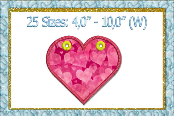 Heart Banner Applique: A Craft Fair Seller's Review