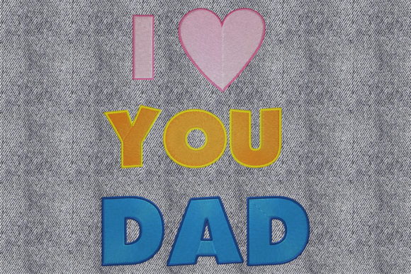 Love You Dad: A Seasonal Embroidery Design Review