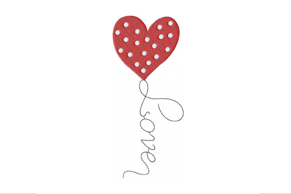 Polka Dot Heart Review: A Playful Valentine Embroidery Design