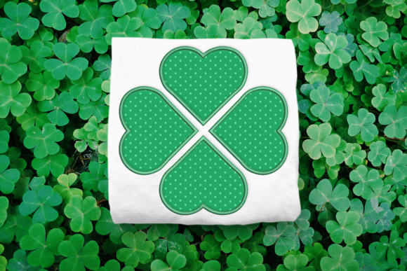 Review: Large Heart Clover Applique for St. Patrick's Day