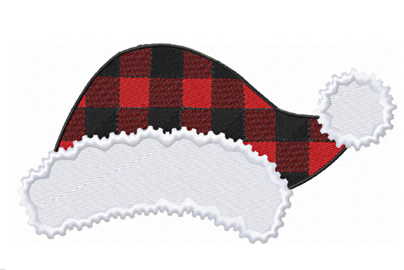 Santa Plaid Hat Embroidery Review for Holiday Projects