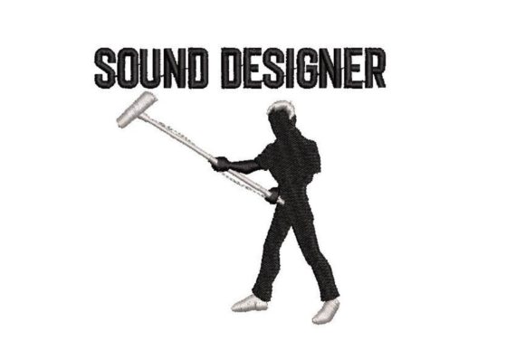 Sound Designer Embroidery for Boutique Sweatshirts