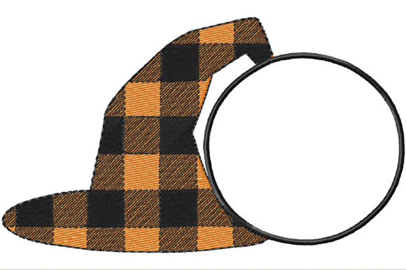 Witch Hat Halloween Frame for Monogram Review